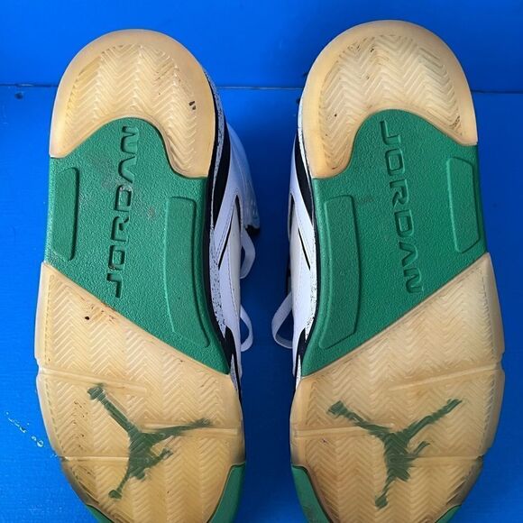 Nike Retro Air Jordan Sixty Plus 60 Shoes White Green 364806-131 Men’s Size 10.5 - Picture 5 of 7